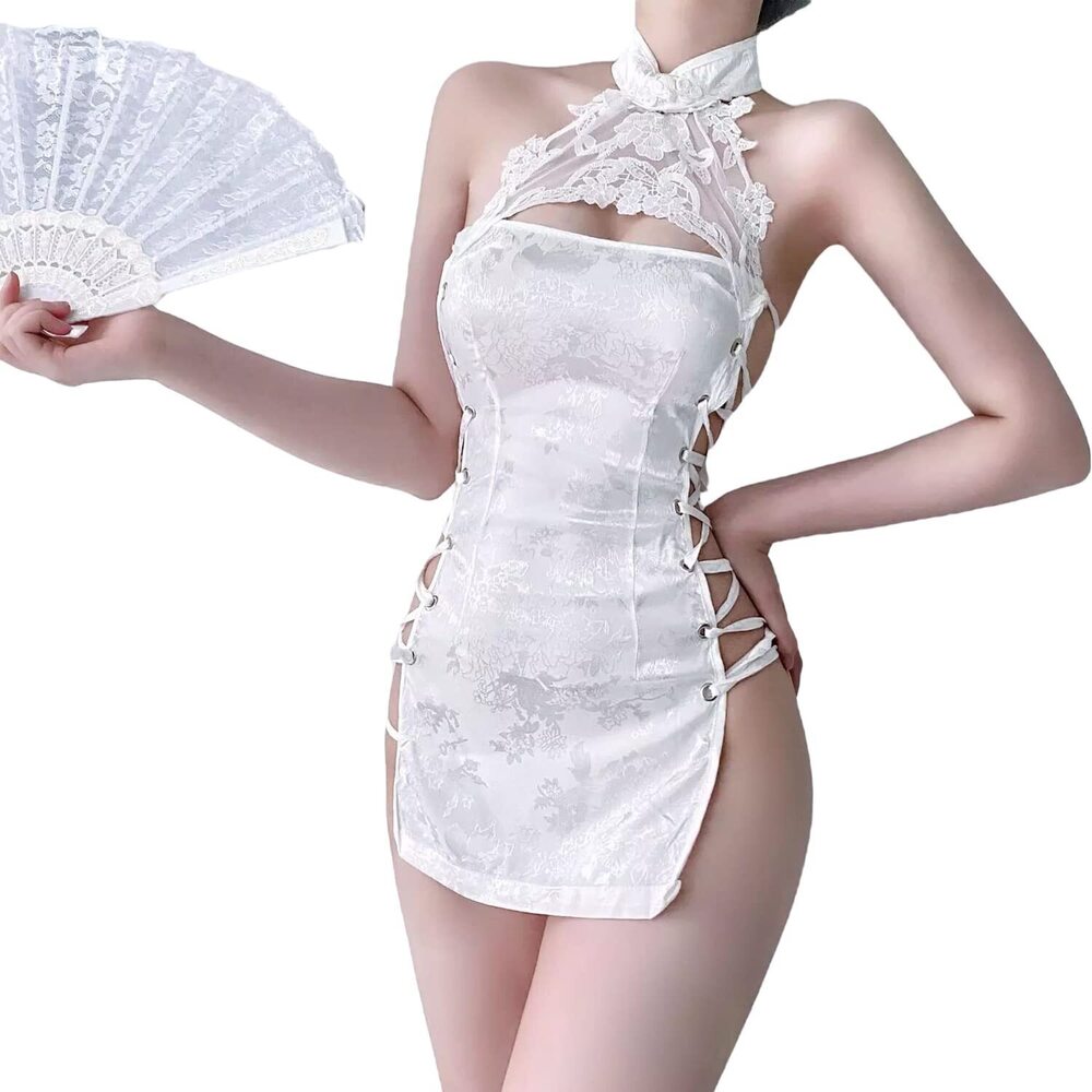 1885 Clothing Lingerie Cheongsam Costume Anime Babydoll Suit Chinese Style